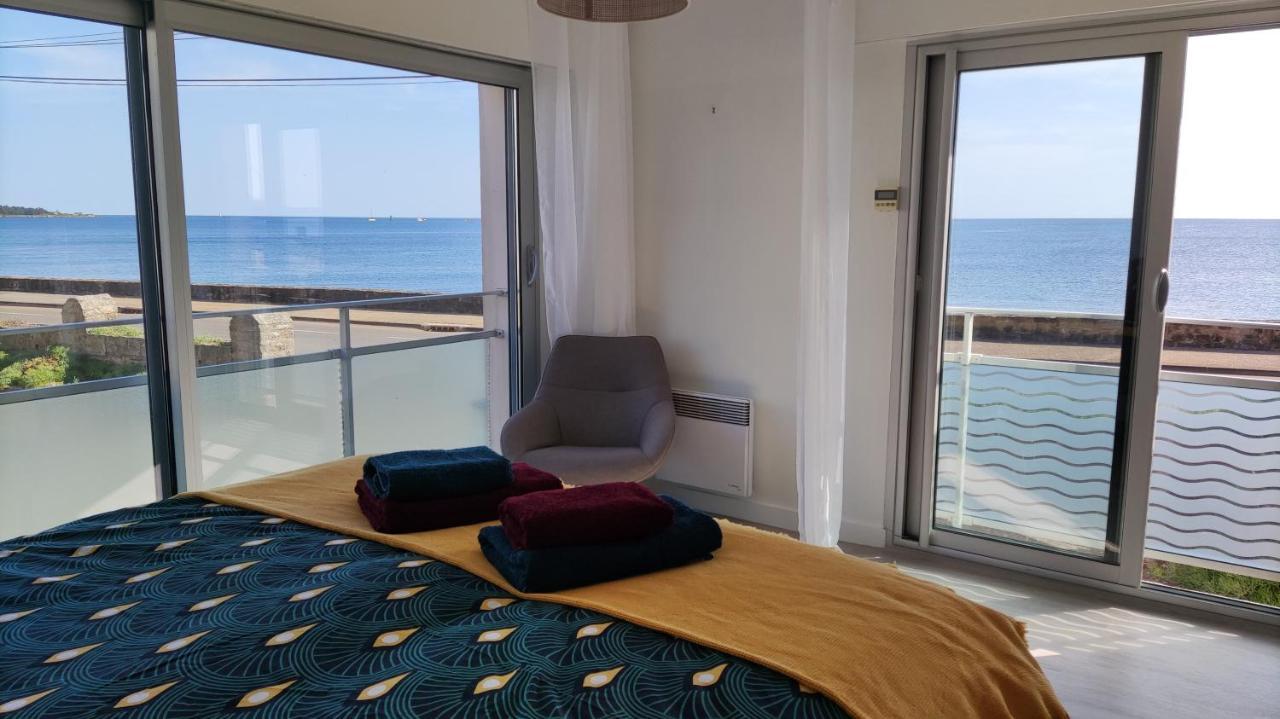 Appartement T3 De 74M2 Tres Lumineux Vue Panoramique Mer Et Plages Concarneau Zewnętrze zdjęcie