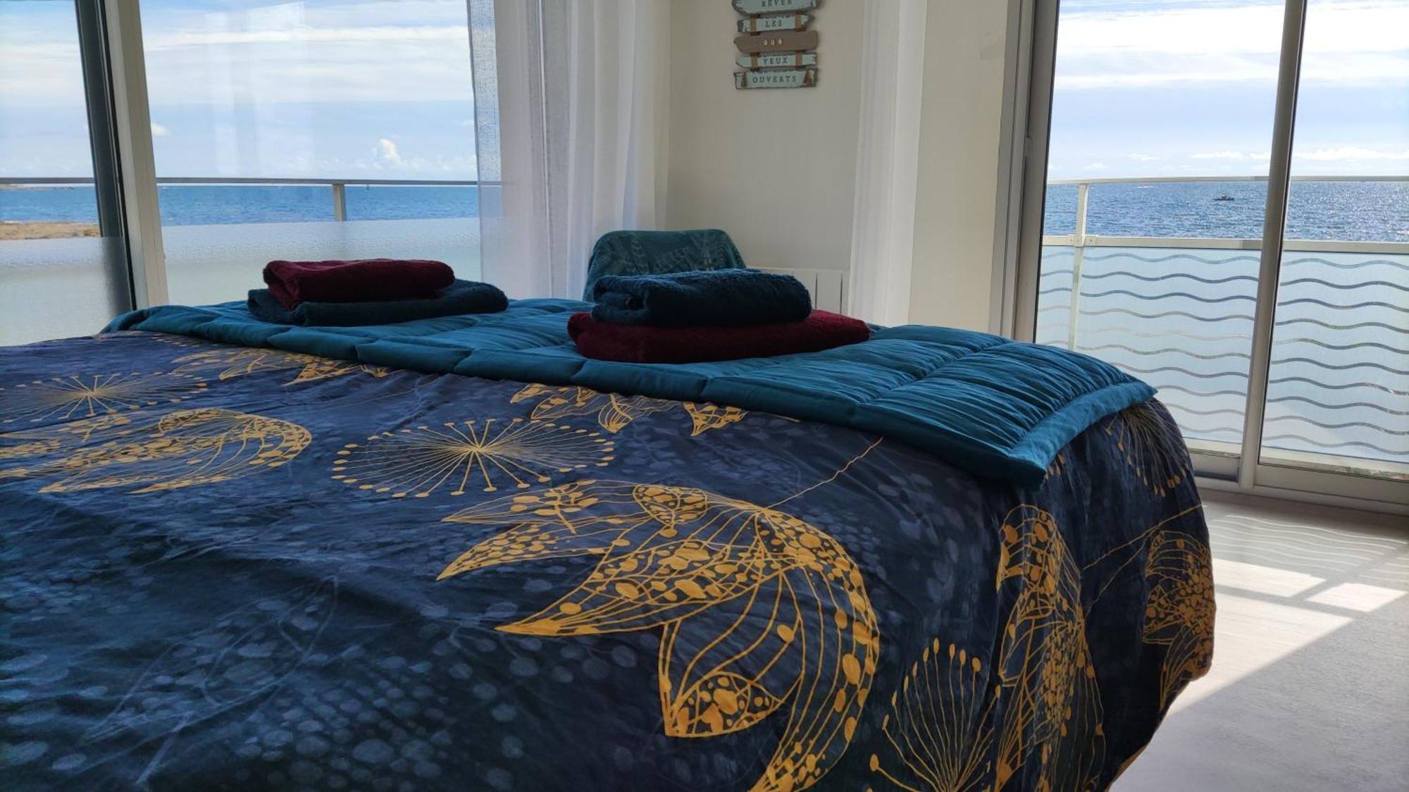 Appartement T3 De 74M2 Tres Lumineux Vue Panoramique Mer Et Plages Concarneau Zewnętrze zdjęcie